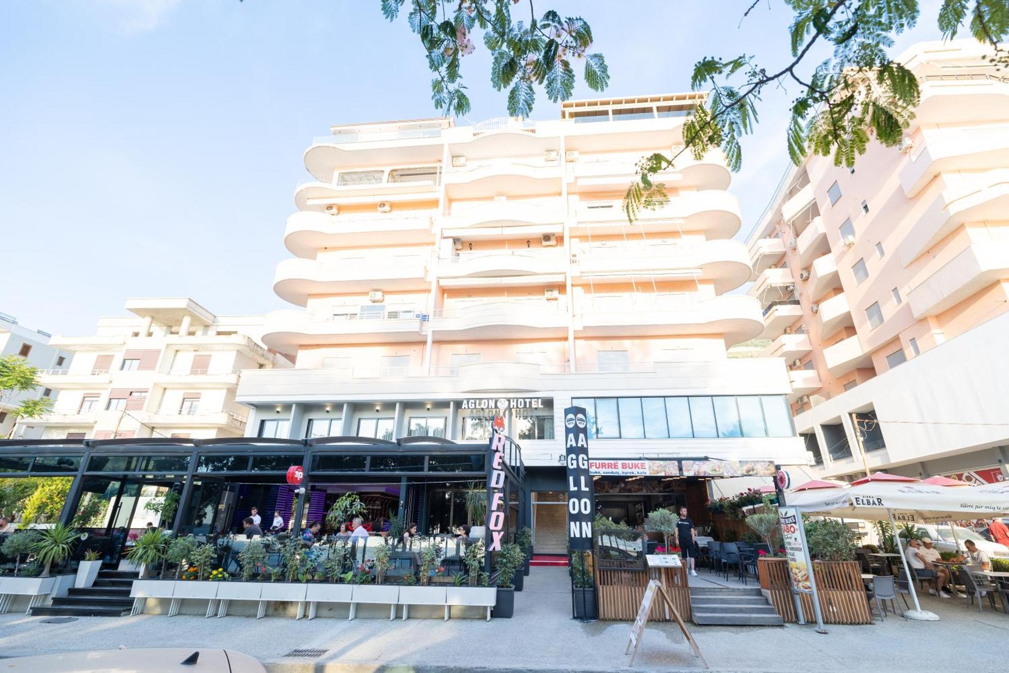 Aglon Twin'S Hotel Vlore Exterior photo